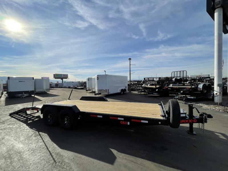 MAXXD C6X 7x24 Car Hauler Flatdeck Trailer Wasatch Trailer Sales
