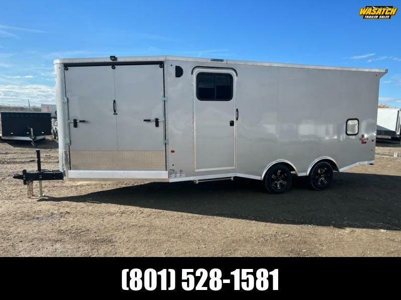 Charmac Trailers 8.5x24 Tri Sport Snowmobile Trailer Wasatch Trailer