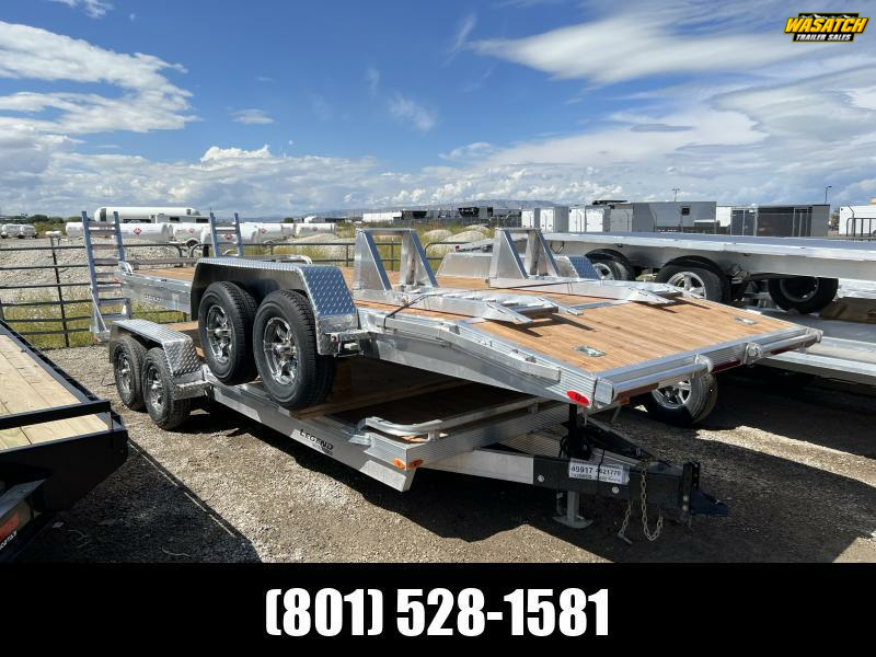 Legend Trailers 7X20 Aluminum Equipment Trailer Wasatch Trailer Sales Layton & Springville