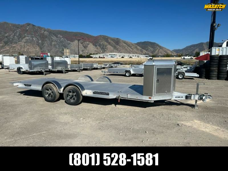 Aluma 8218HXL Tilt 7x18 Aluminum Utility Trailer Wasatch Trailer