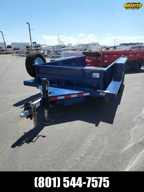 2023 Air Tow UT1610 Tandem Axle Equipment Trailer Wasatch Trailer