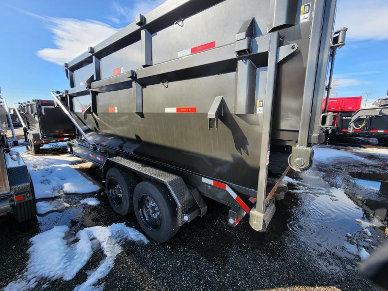 2022 MAXXD 16' Roll Off Dump Trailer Wasatch Trailer Sales Layton