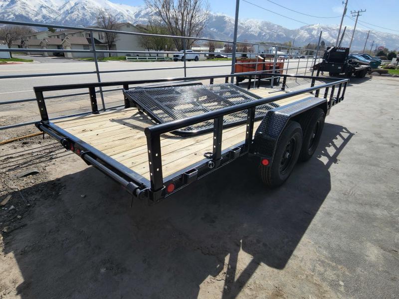 2023 PJ Trailers 18' CE Straight Deck Equipment Trailer Wasatch