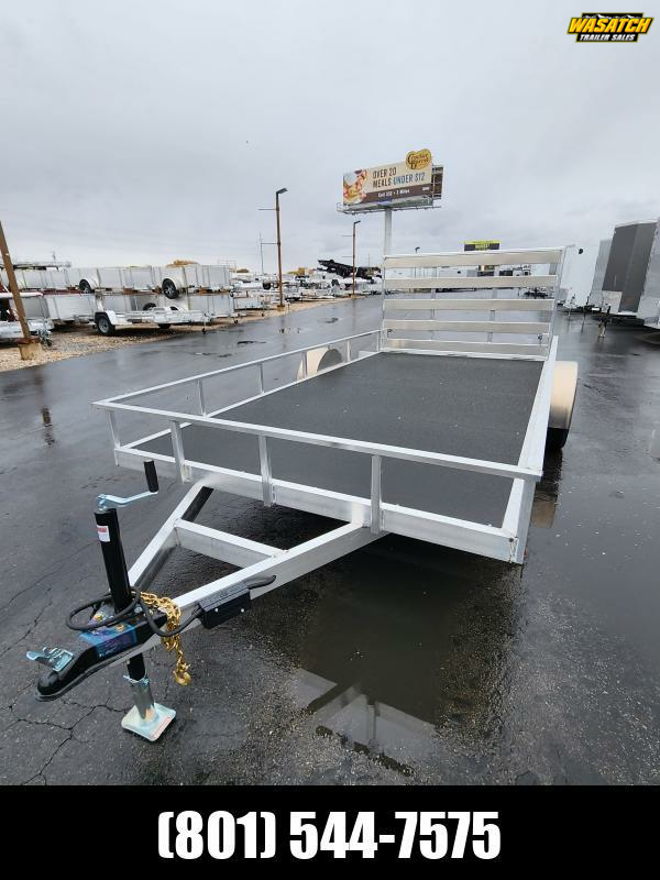 2024 Rover Trailers 7X14 Aluminum Utility Trailer Wasatch Trailer