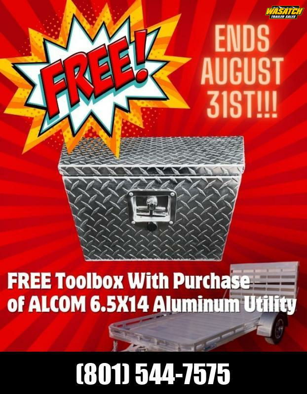 CargoPro 6.5x14 Aluminum Utility Trailer Wasatch Trailer Sales