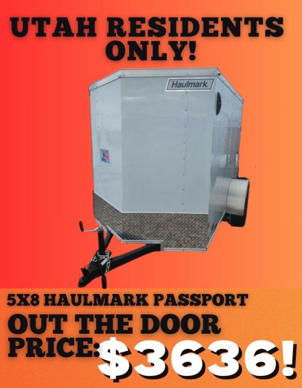 Haulmark Passport 5x8 Enclosed Cargo Trailer Wasatch Trailer Sales Layton