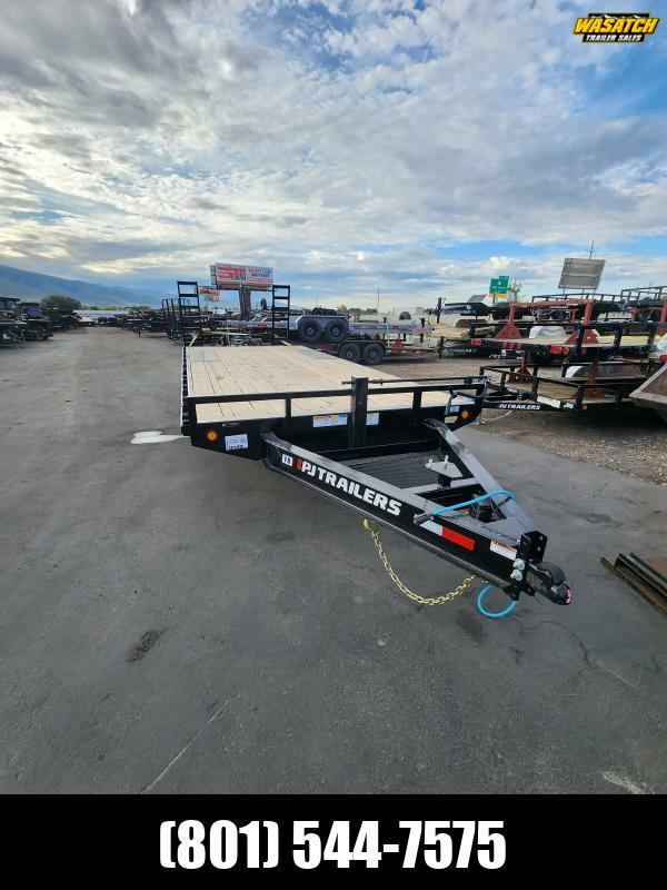 2023 PJ Trailers 22' F8 TA Deckover Trailer Wasatch Trailer Sales