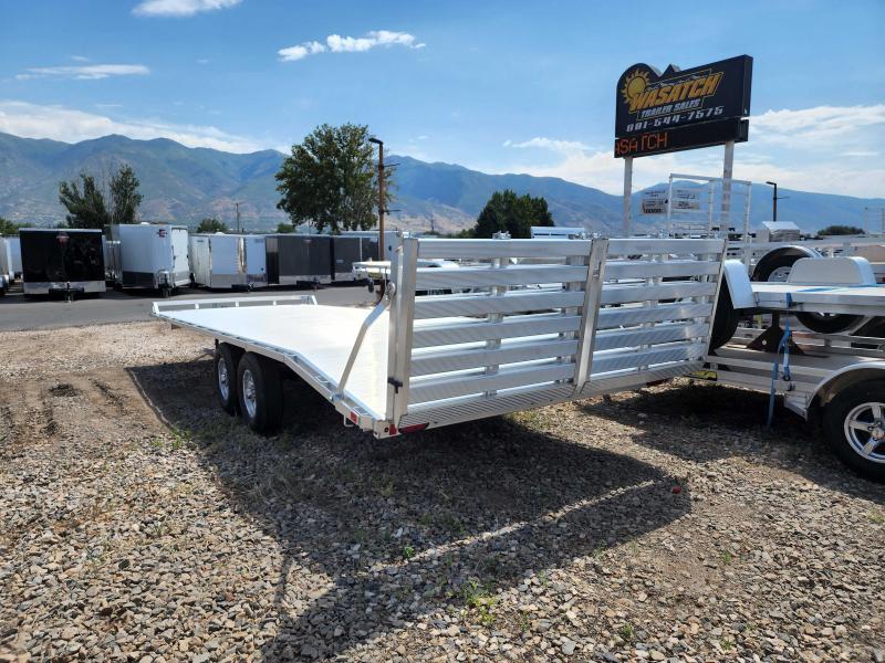 2024 Aluma 1024H Deckover Utility Trailer Wasatch Trailer Sales