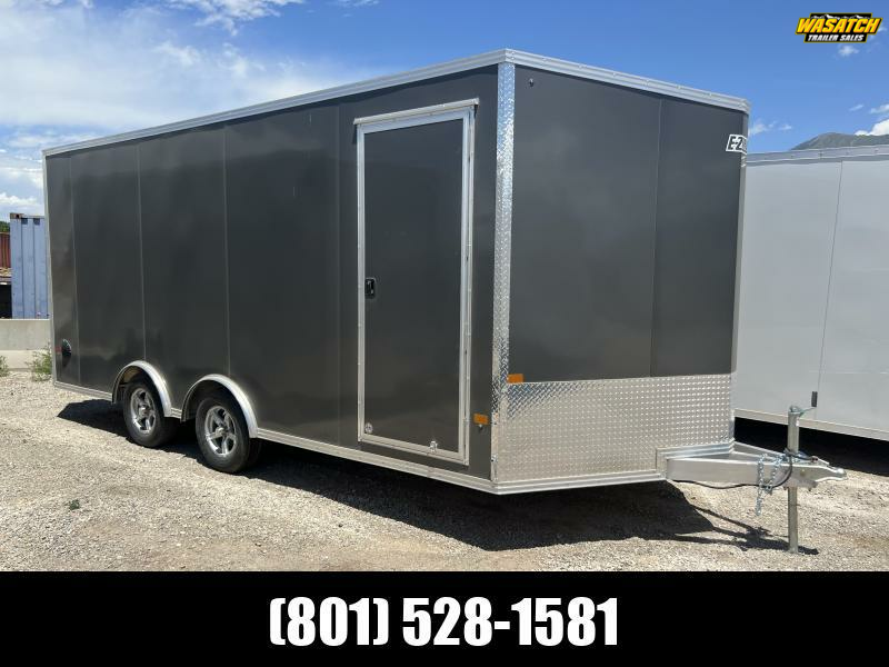8.5x18 EzHauler Aluminum Car / Racing Trailer Wasatch Trailer
