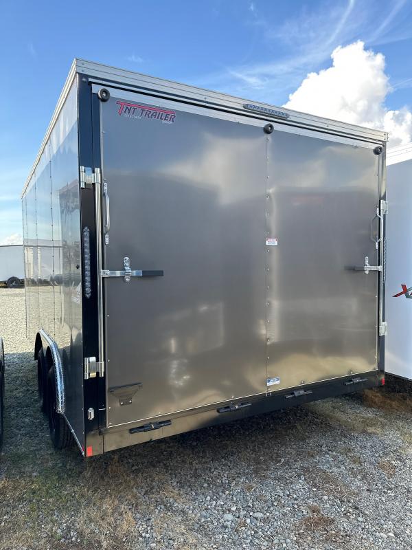 2023 TNT 8.5X14+V 7000LB GVW Trailer Dealeship in Abbotsford, BC Cargo Enclosed Trailers