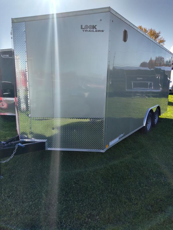 2023 Look Trailers 8.5X18 7K Cargo / Enclosed Trailer New and Used