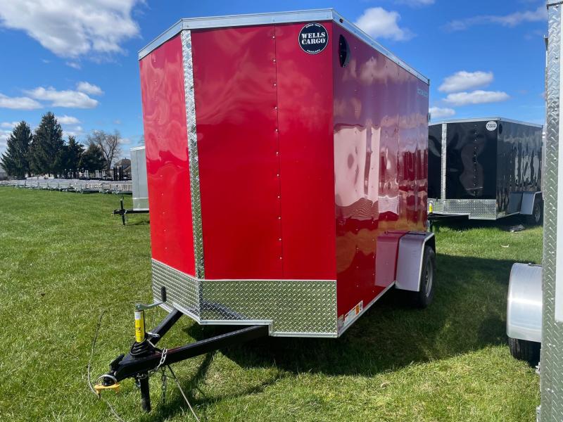 2022 Wells Cargo 6x10 3K Enclosed Cargo Trailer Living Quarter
