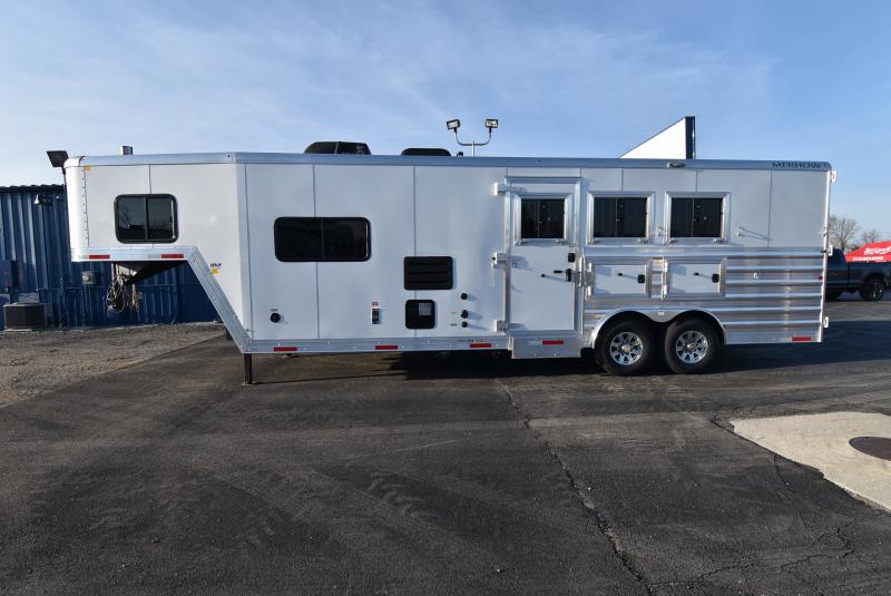 2023 Merhow Trailers Stampede 8310 Horse Trailer Horse Trailers For