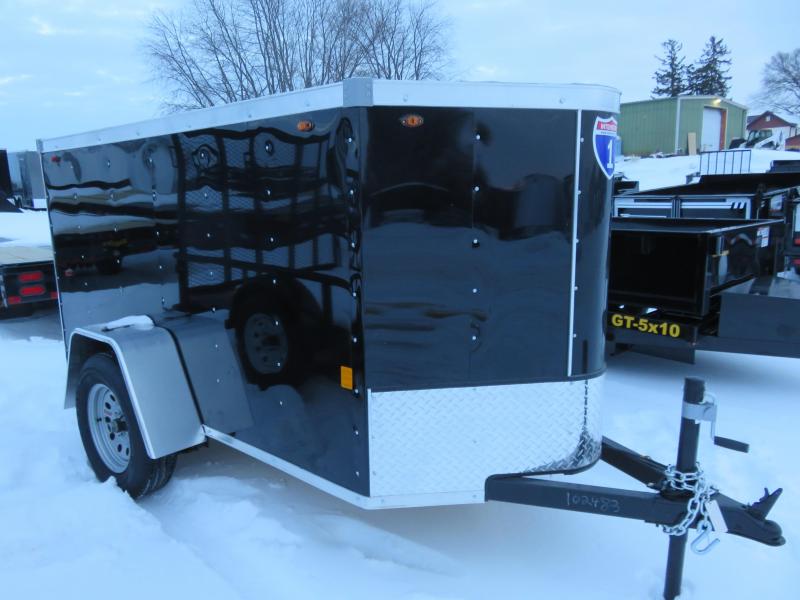 2021 Interstate 1 Trailers 4x8 Enclosed Cargo Trailer with ramp 51