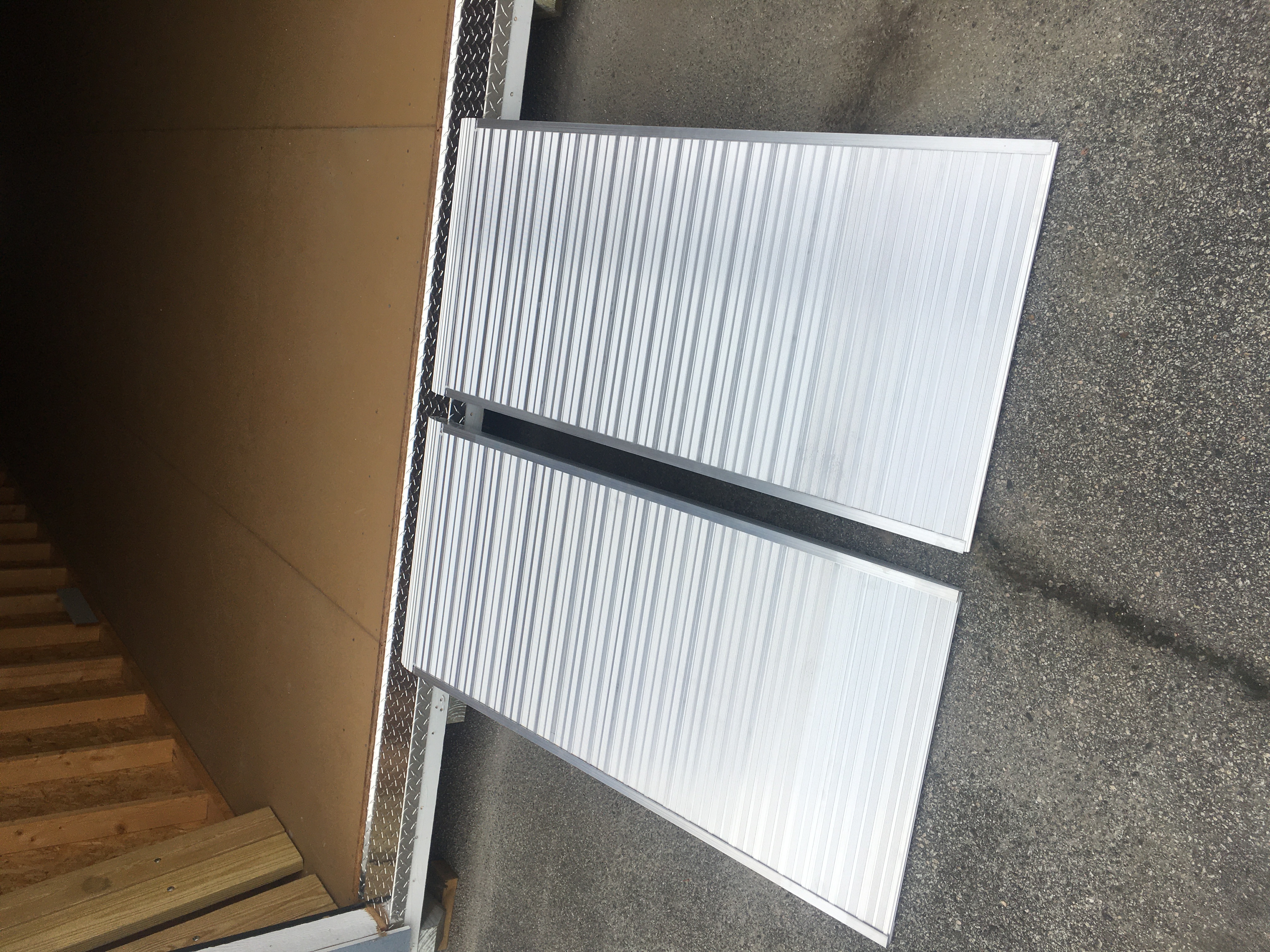 Aluminum Shed Ramps 