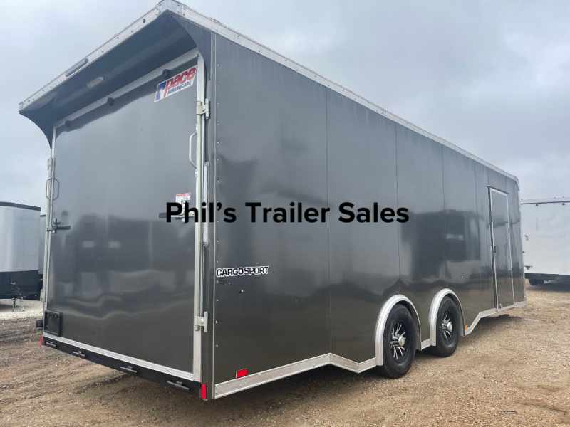 8.5 X24 Pace American TORSION SPREAD AXLES Enclosed Cargo Trailer