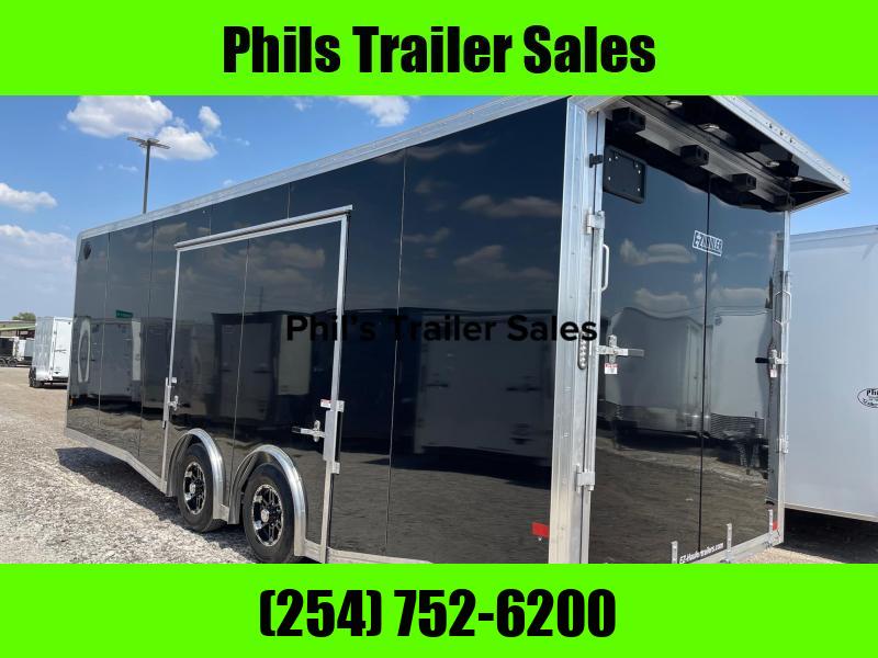 EZ Hauler 20' POLYCORE ALL ALUMINUM CAR HAULER LARGE ESCAPE DOOR