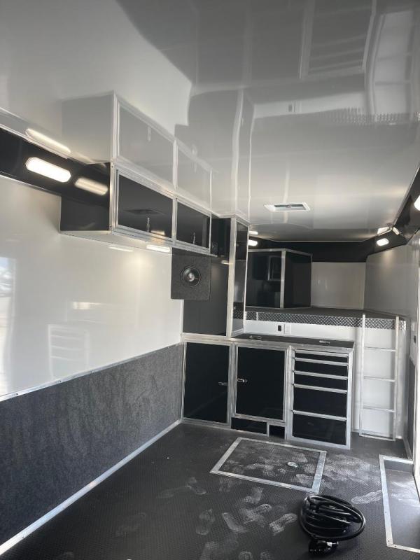 48 Haulmark EDGE PRO GOOSENECK 2 AWNINGS 2 CAR Car / Racing Trailer