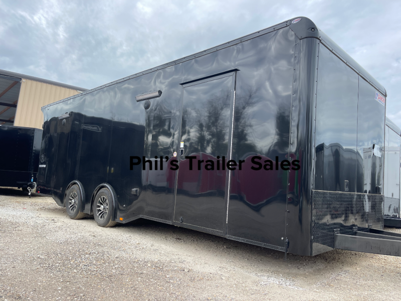 8.5 X24 Pace American TORSION SPREAD AXLES Enclosed Cargo Trailer