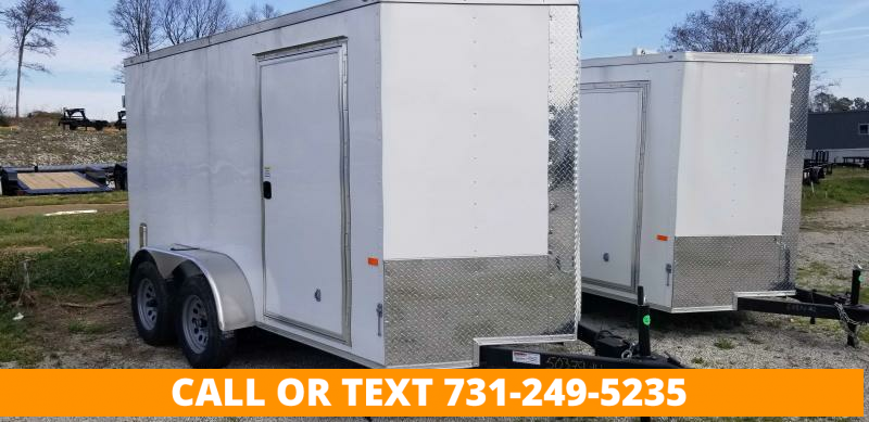 2023 Rock Solid Cargo 6' x 12' Cargo / Enclosed Trailer Barn Doors ...