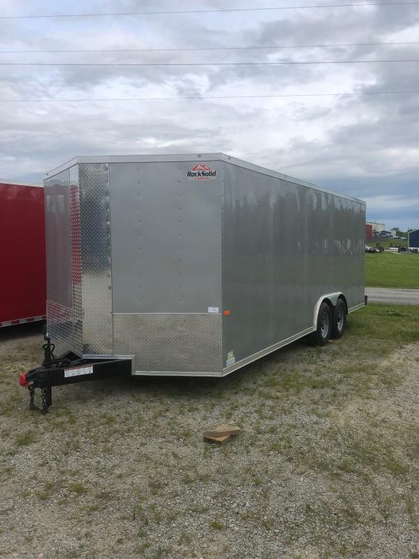 2020 Rock Solid Cargo 8.5' X 20' Enclosed Cargo Trailer | Tenn Trailers ...