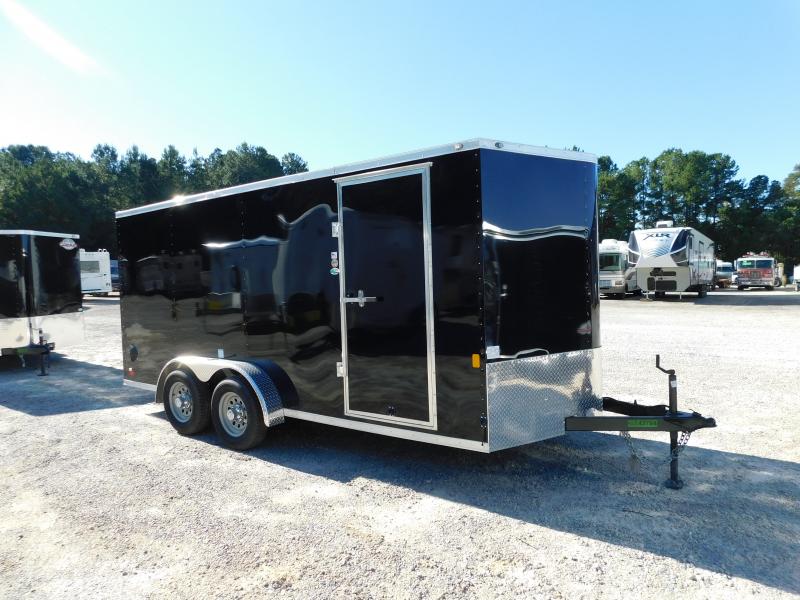 2024 Continental Cargo Sunshine 7x16 Vnose with Ramp Door Cargo