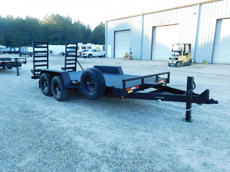 2024 Covered Wagon Trailers Prospector 16' Full Metal Deck with 7k