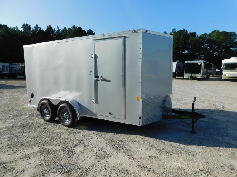 2024 Continental Cargo Sunshine 7x14 Vnose with Ramp Door Cargo