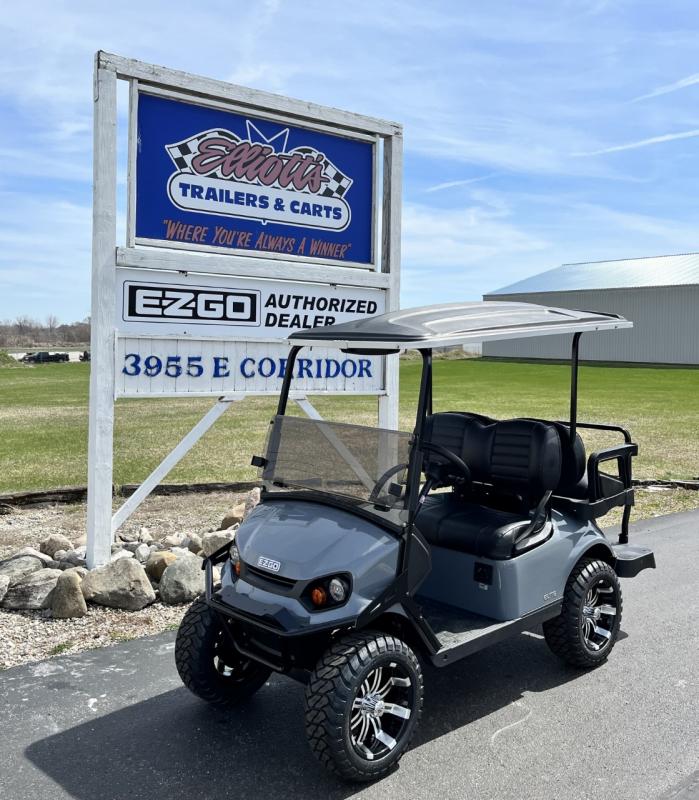 2023 EZGO S4 Elite Lithium Elliott's Custom Trailers and Carts in