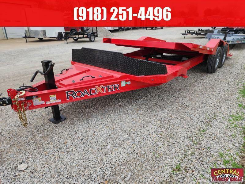 2023 RawMaxx GTX Gravity Tilt RED 24'X102" 7Ks Car / Equipment Hauler