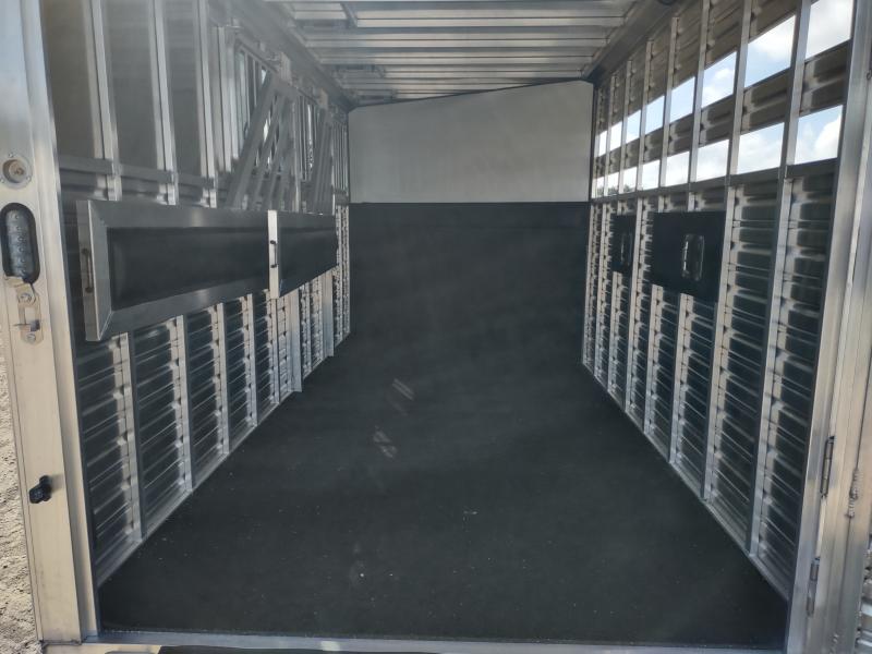 COLT3HBP FRONTIER COLT 3 HORSE 15' ALUMINUM BUMPER PULL HORSE TRAILER W