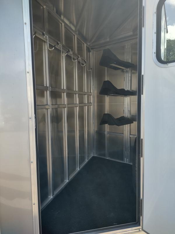 COLT3HBP FRONTIER COLT 3 HORSE 15' ALUMINUM BUMPER PULL HORSE TRAILER W