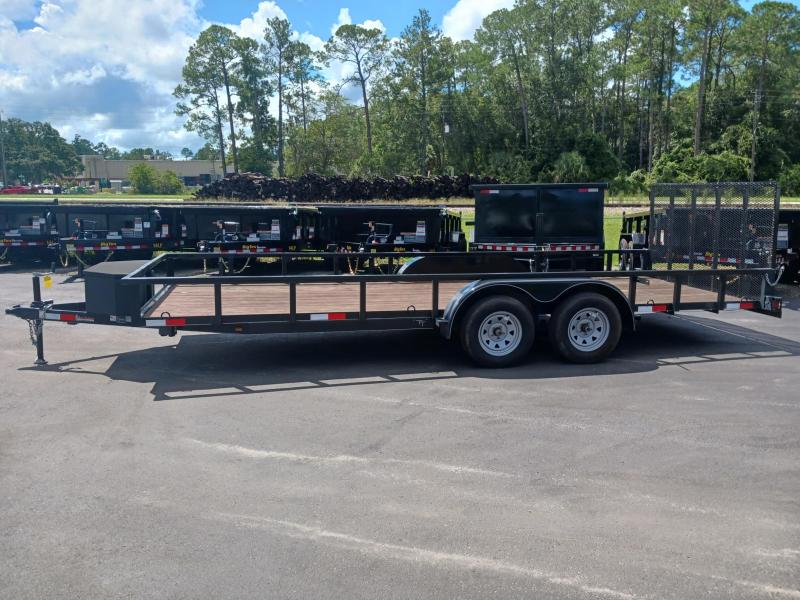 USED 2021 UT62070 TEXAS TRAILERS 6'10"X20' UTILITY TRAILER Texas Trailers Trailers For Sale