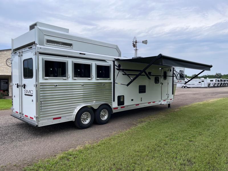 2023 SMC Horse Trailers 3 Horse 14ft Living Quarter with Slide Out