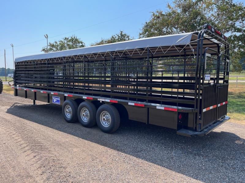 2023 Gooseneck 32' x 6'8'' Livestock Trailer Horse Trailers, Cargo