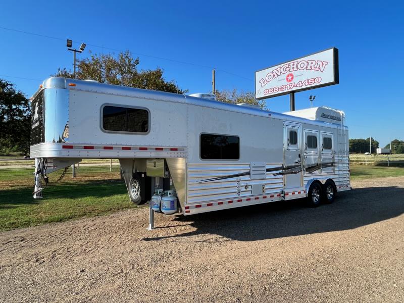 2024 Elite 3 Horse 10.8ft Living Quarter Horse Trailer Living Quarter Trailers For Sale