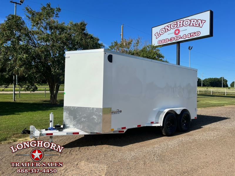 2023 Delco 16' Cargo / Enclosed Trailer Horse Trailers, Cargo