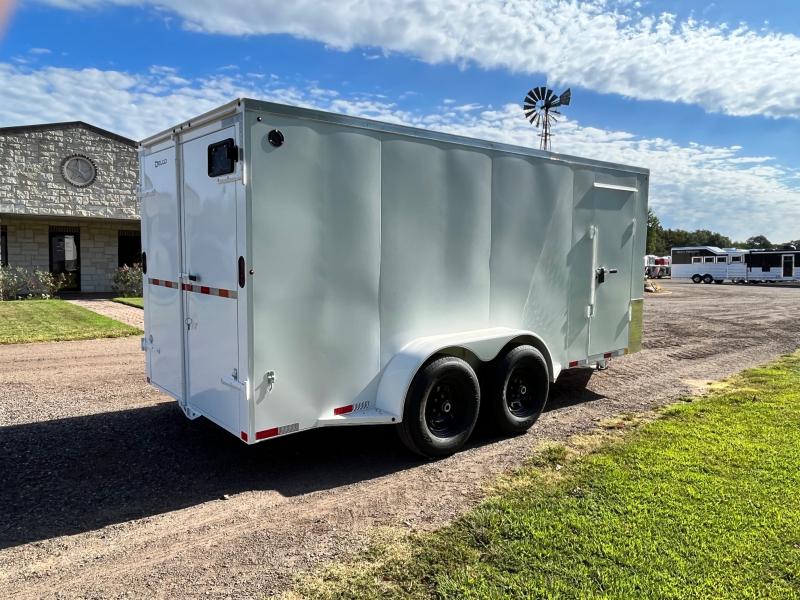 2023 Delco 16' Cargo / Enclosed Trailer Horse Trailers, Cargo