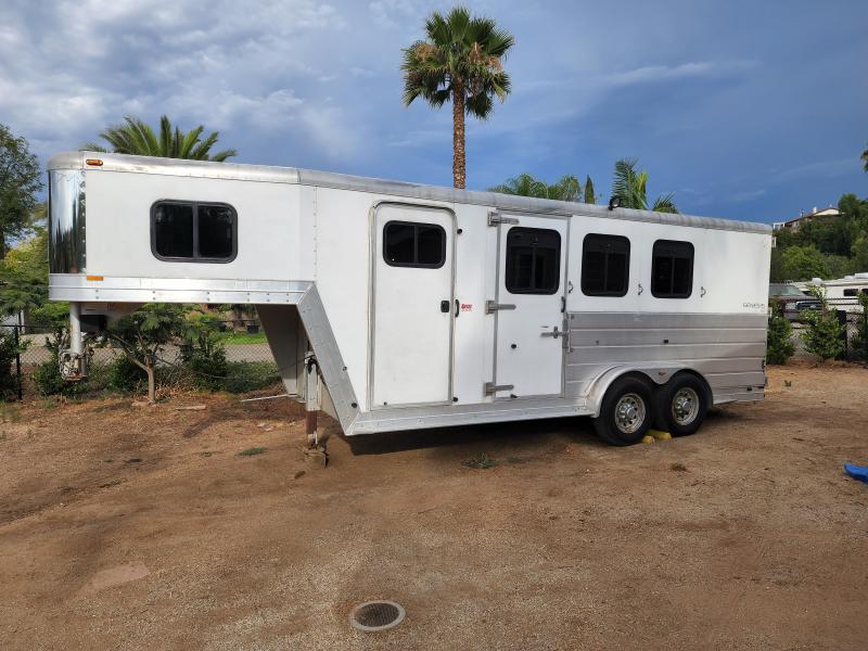 2003 Kiefer Aluminum 3Horse Slant Load Gooseneck Trailer Horse Trailers For Sale Near Me