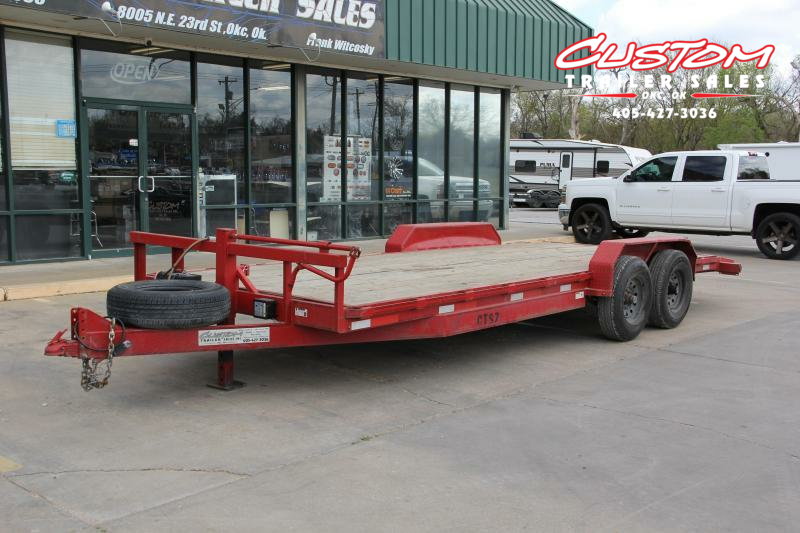 22' X 83" TANDEM AXLE CAR HAULER RENTAL Custom Trailer Sales