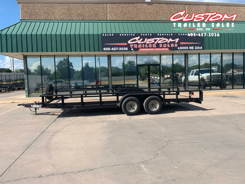 USED 2014 Maxey 20 X 83 TANDEM AXLE UTILITY Custom Trailer Sales