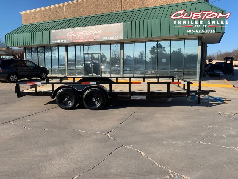 2023 MP Custom 18 X 83 TANDEM AXLE PIPE TOP UTILITY Custom Trailer