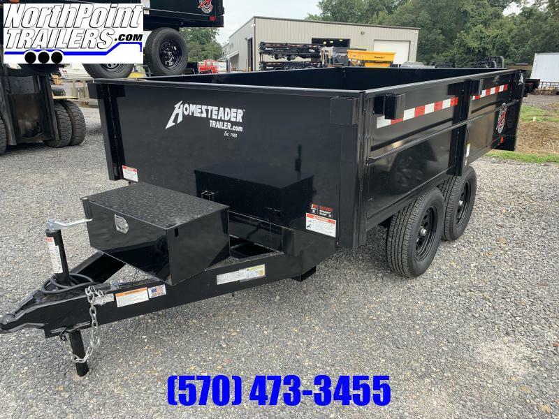 2021 Homesteader 610LB Dump Trailer NorthPoint Trailers Aluma and ATC Enclosed Car, Cargo
