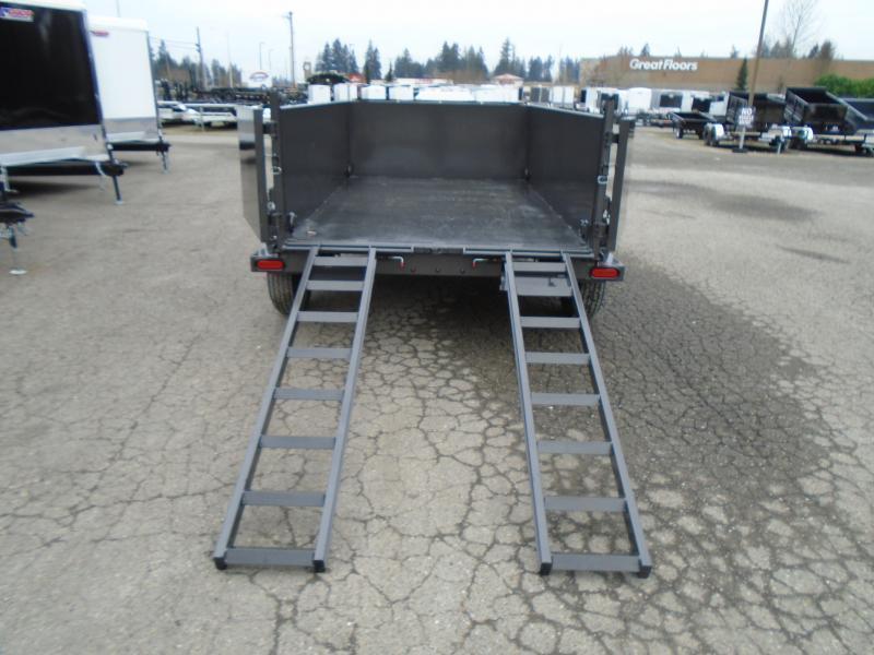 2024 Summit Cascade 6x10 10K Dump Trailer With Tarp / Ramps / Spreader