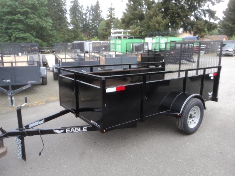 2023 Eagle Trailer Falcon 5x10 Utility Trailer Olympic Trailer PJ