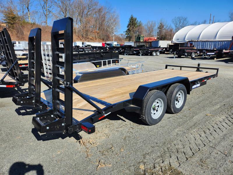 2023 SureTrac 7x18 10K Implement Equipment Trailer Roxbury Trailers