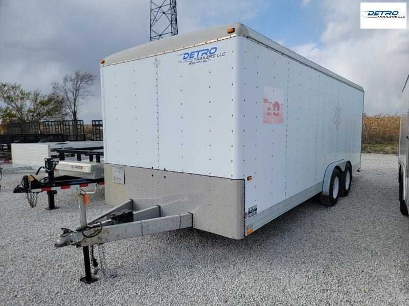 2004 Wells Cargo 8.5x20 7K Ramp Door Enclosed Cargo Trailer Detro