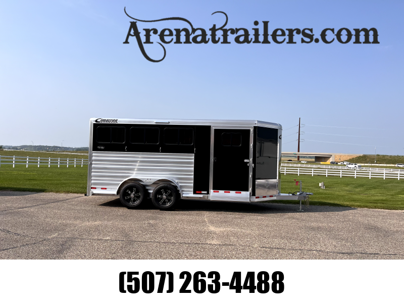 2024 Cimarron Trailers 3H BP RTG Horse Trailer Arena Trailer Sales
