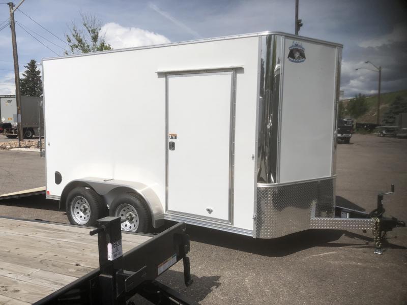 2024 R and M Manufacturing 7x12+vnose (TAC 84) Enclosed Cargo Trailer