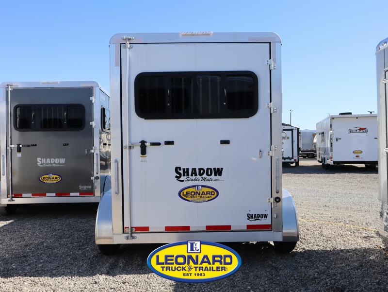 2023 Shadow Trailers 64136W2SLBPE Horse Trailer Leonard Trailers